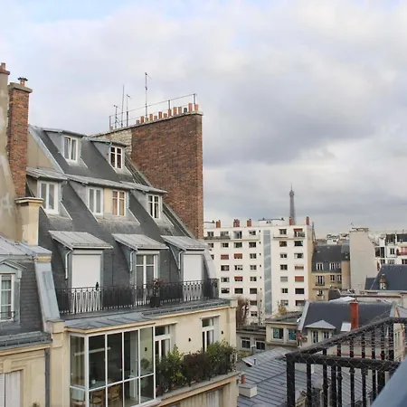 26 M Cocoon With Eiffel Tower View Appartamento *